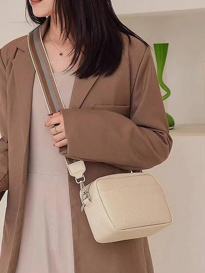 Bolso cruzado de cuerina