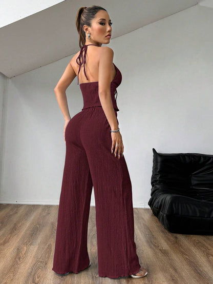 Conjunto de dos piezas plizado