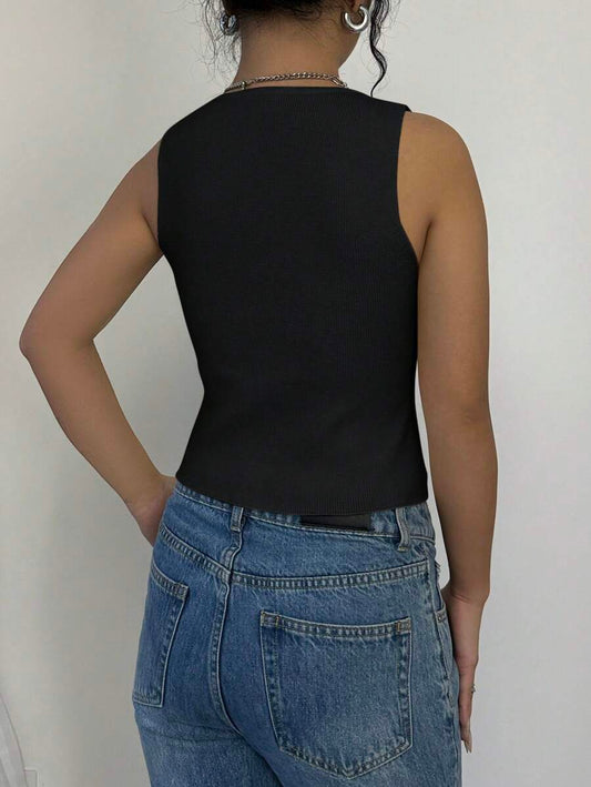 Blusa casual de lazos