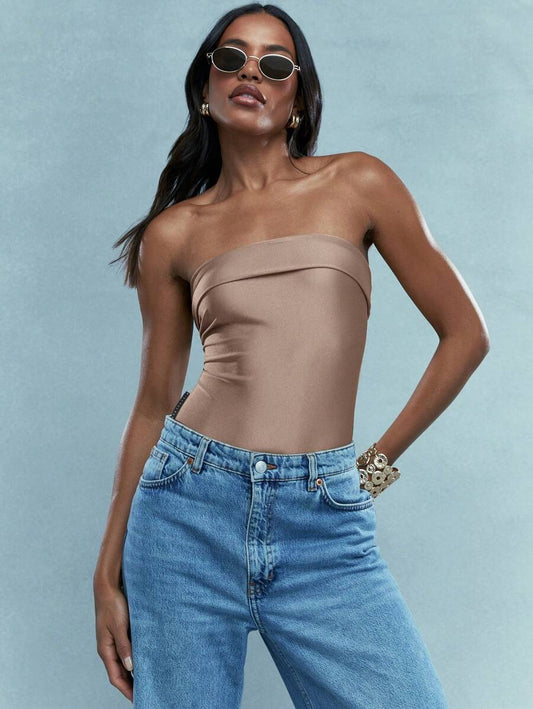 Body con solapa metálico