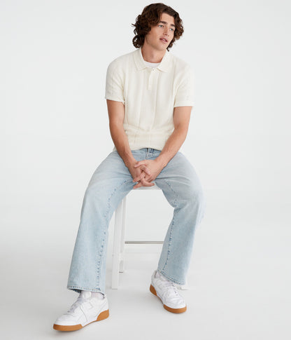Chemise de suéter con rayas texturizadas