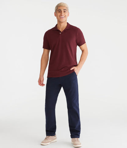 Pantalon chino semi ajustado