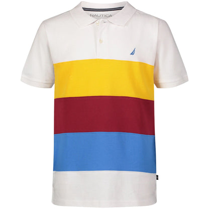 Chemise con franja de colores de niño