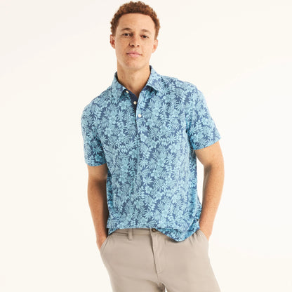 Chemise regular con estampado tropical