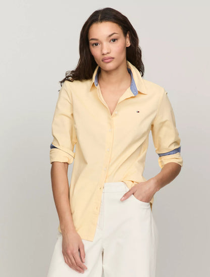 Camisa unicolor Oxford