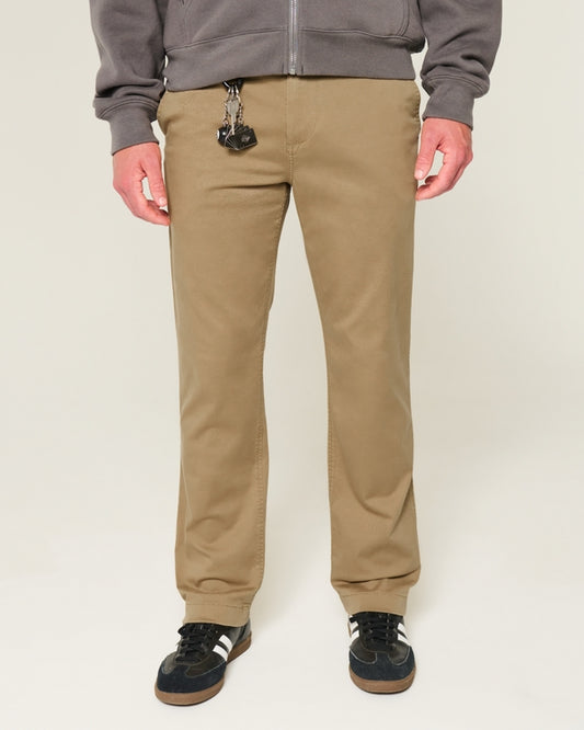 Pantalón chino de corte semi ajustado recto