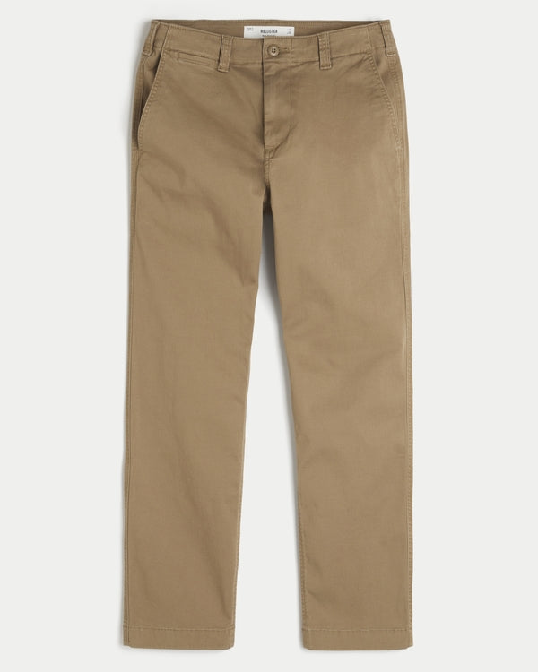 Pantalón chino de corte semi ajustado recto