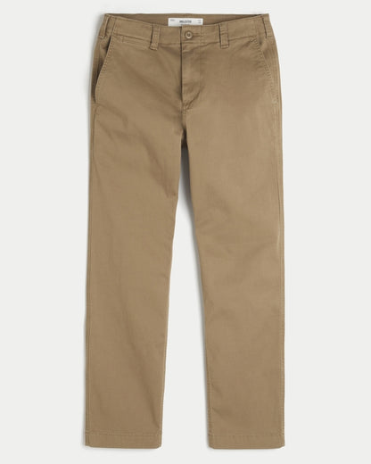 Pantalón chino de corte semi ajustado recto