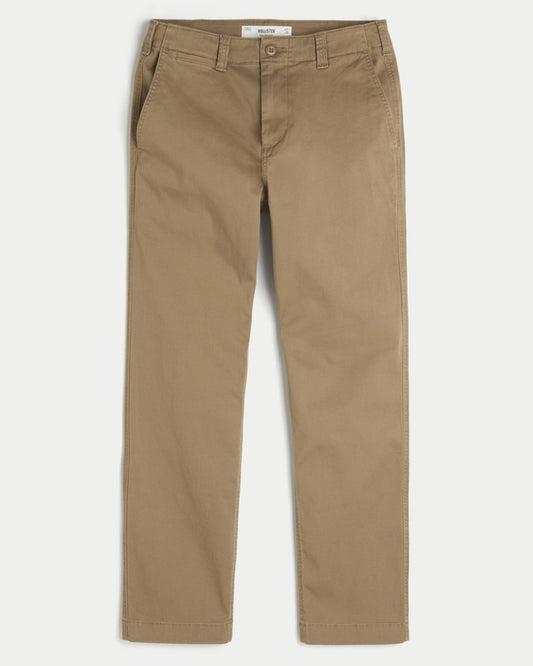 Pantalón chino de corte semi ajustado recto