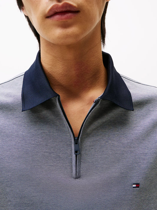 Chemise regular con cremallera