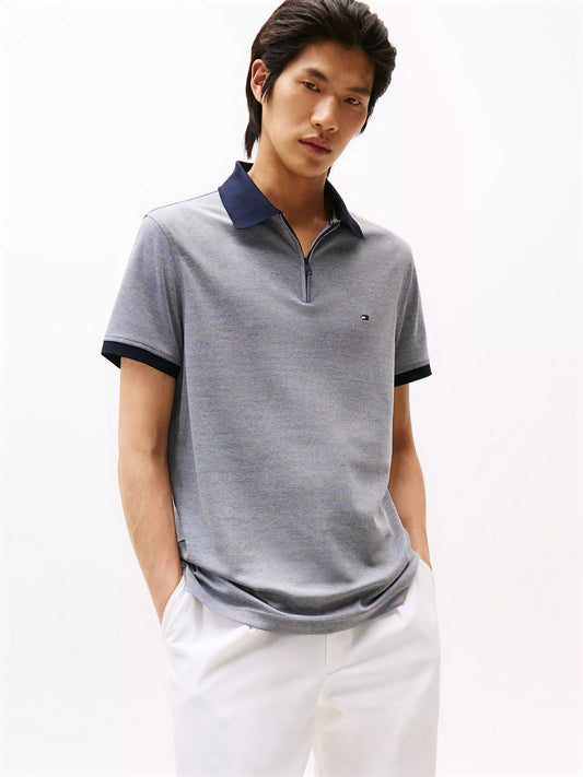 Chemise regular con cremallera