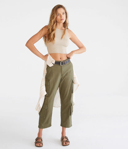 Pantalon cargo corto