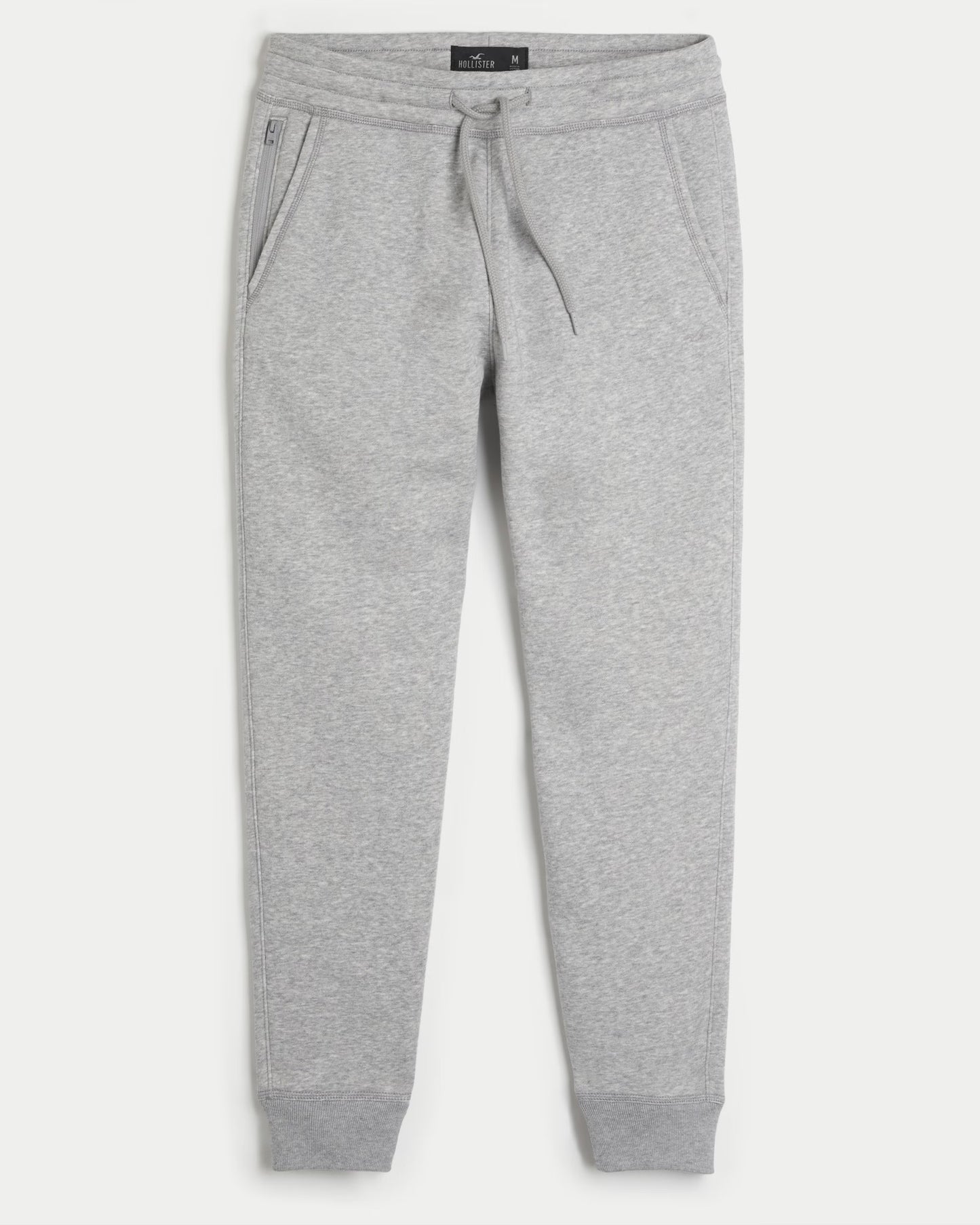 Pantalón tipo jogger polar con cremallera