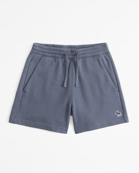 Short de algodón con logo para niño