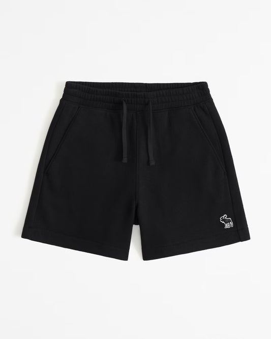 Short de algodón con logo para niño