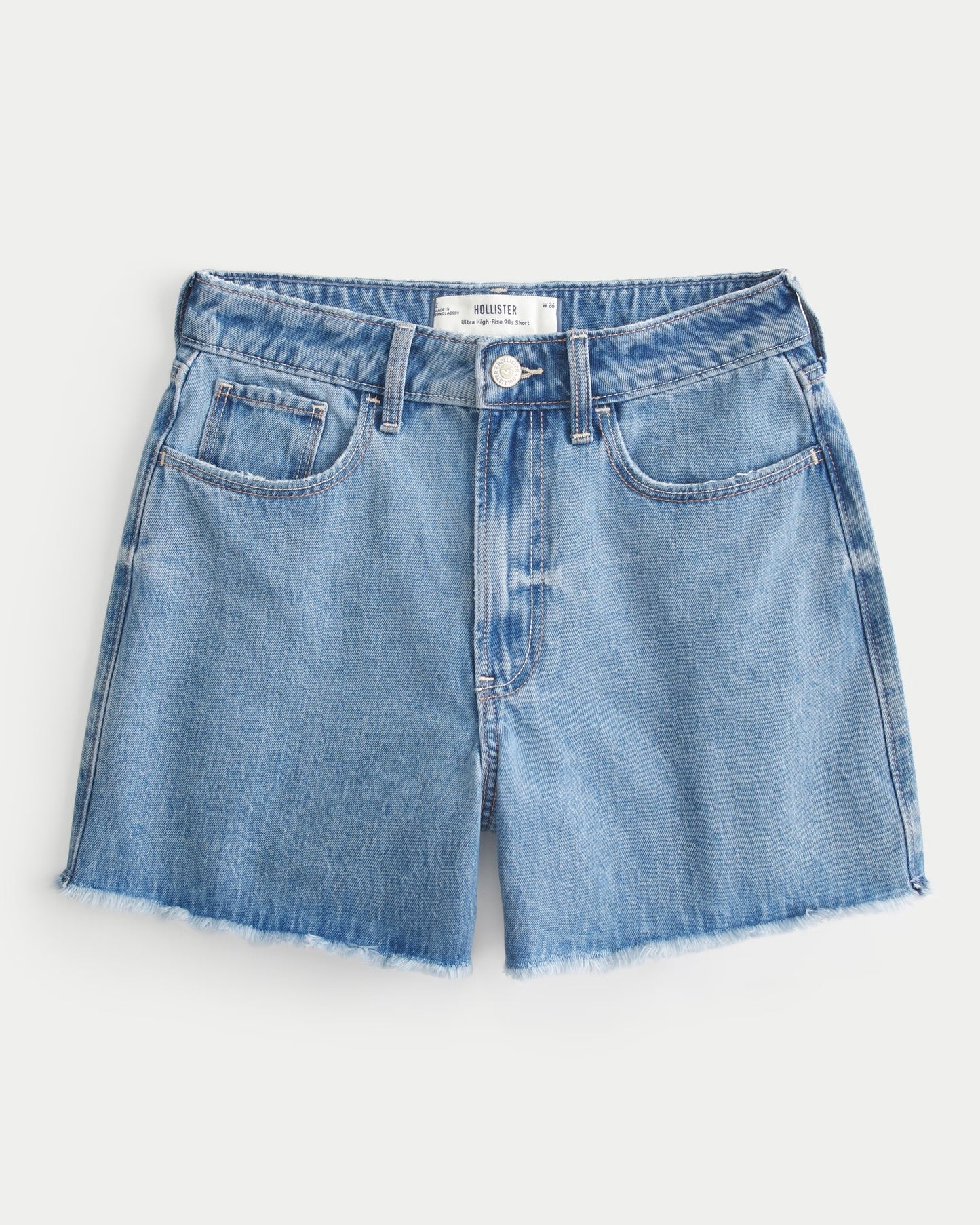 Short con tiro super alto 5" con estilo de los 90s