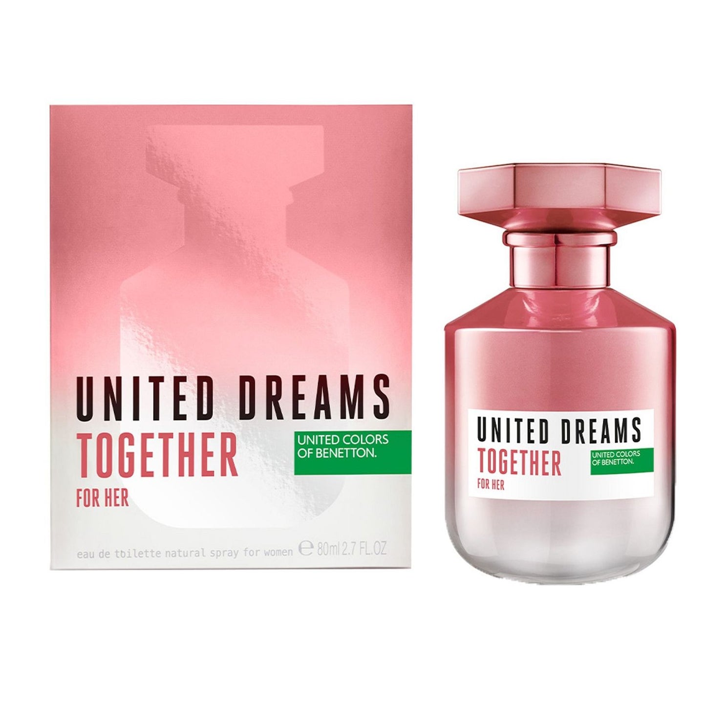 Benetton Colors de benetton Together for her EDT 80mL