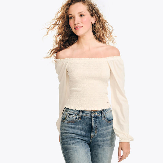 Blusa de hombros descubiertos
