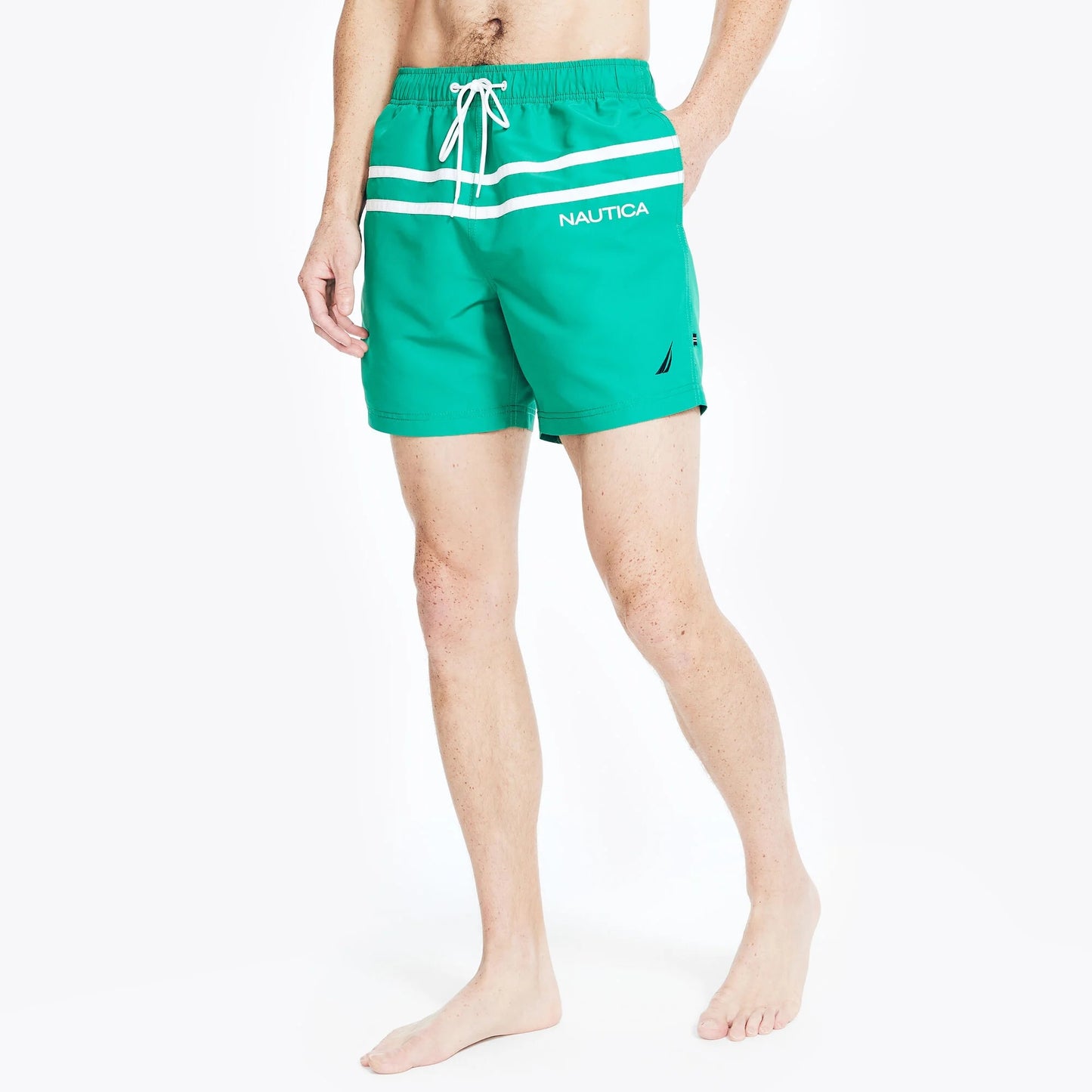 Traje de baño tipo short 6" secado rápido