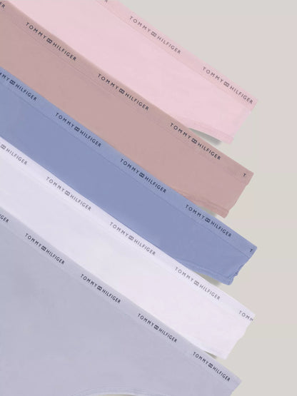 5 Pack panties de nylon tipo hilo