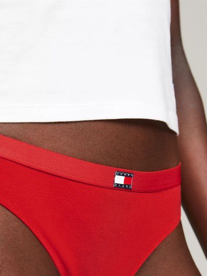 5 Pack panties de algodón tipo hilo con bandera