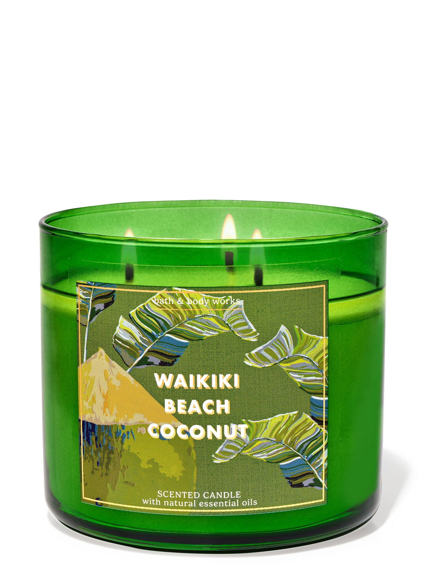 Vela 3 mechas Waikiki Beach Coconut