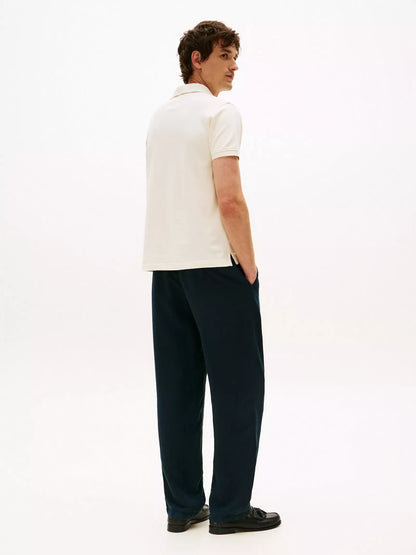 Chemise con logo bordado central