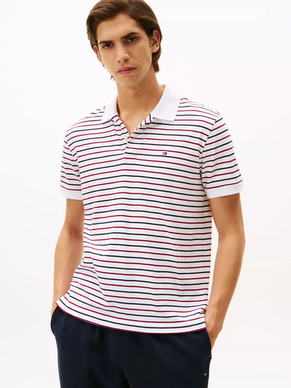 Chemise regular con patrón de rayas