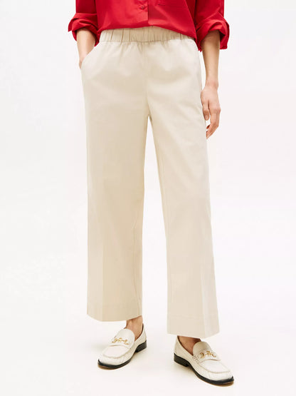 Pantalón holgado de pretina sin cierre