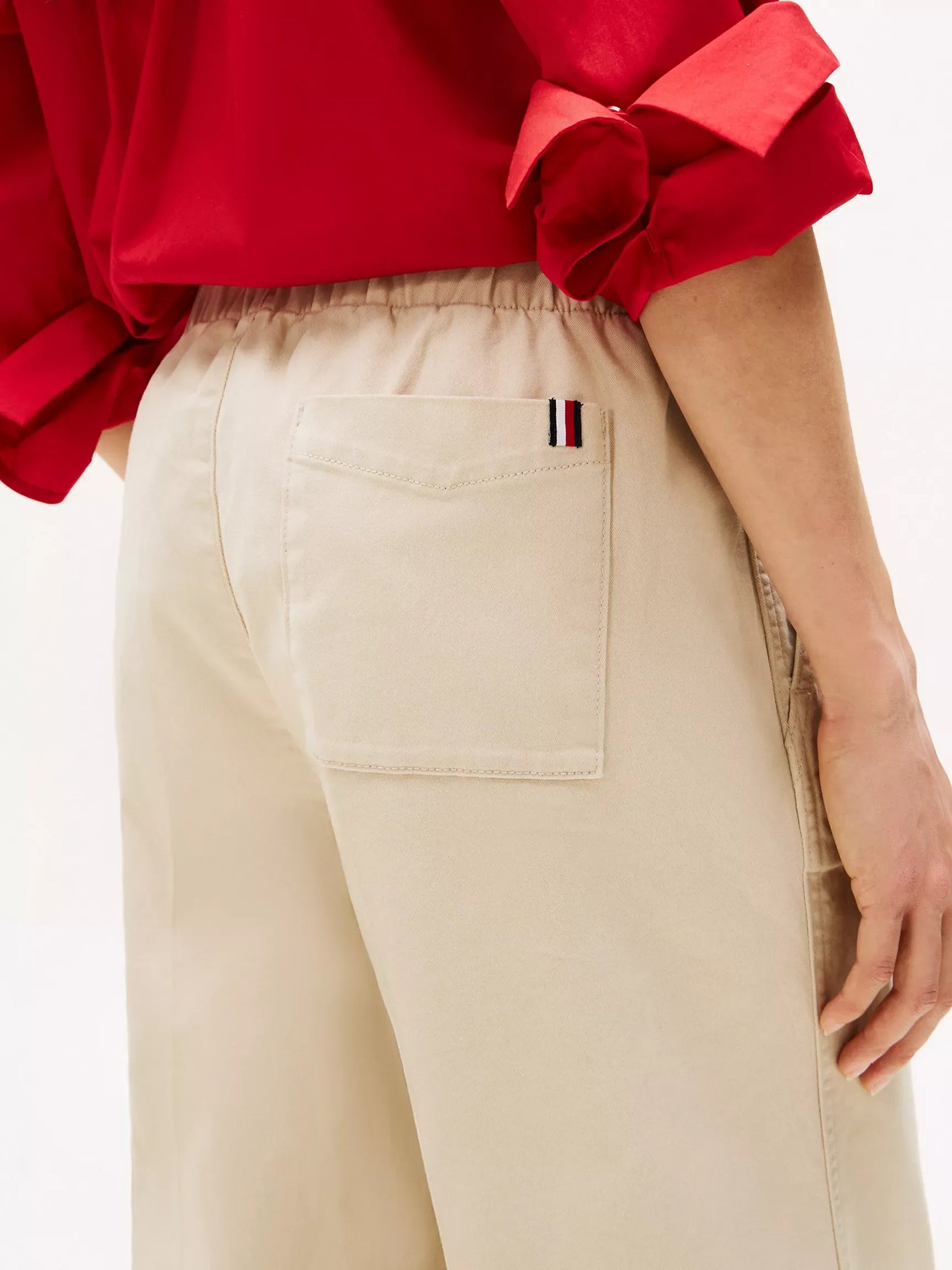 Pantalón holgado de pretina sin cierre