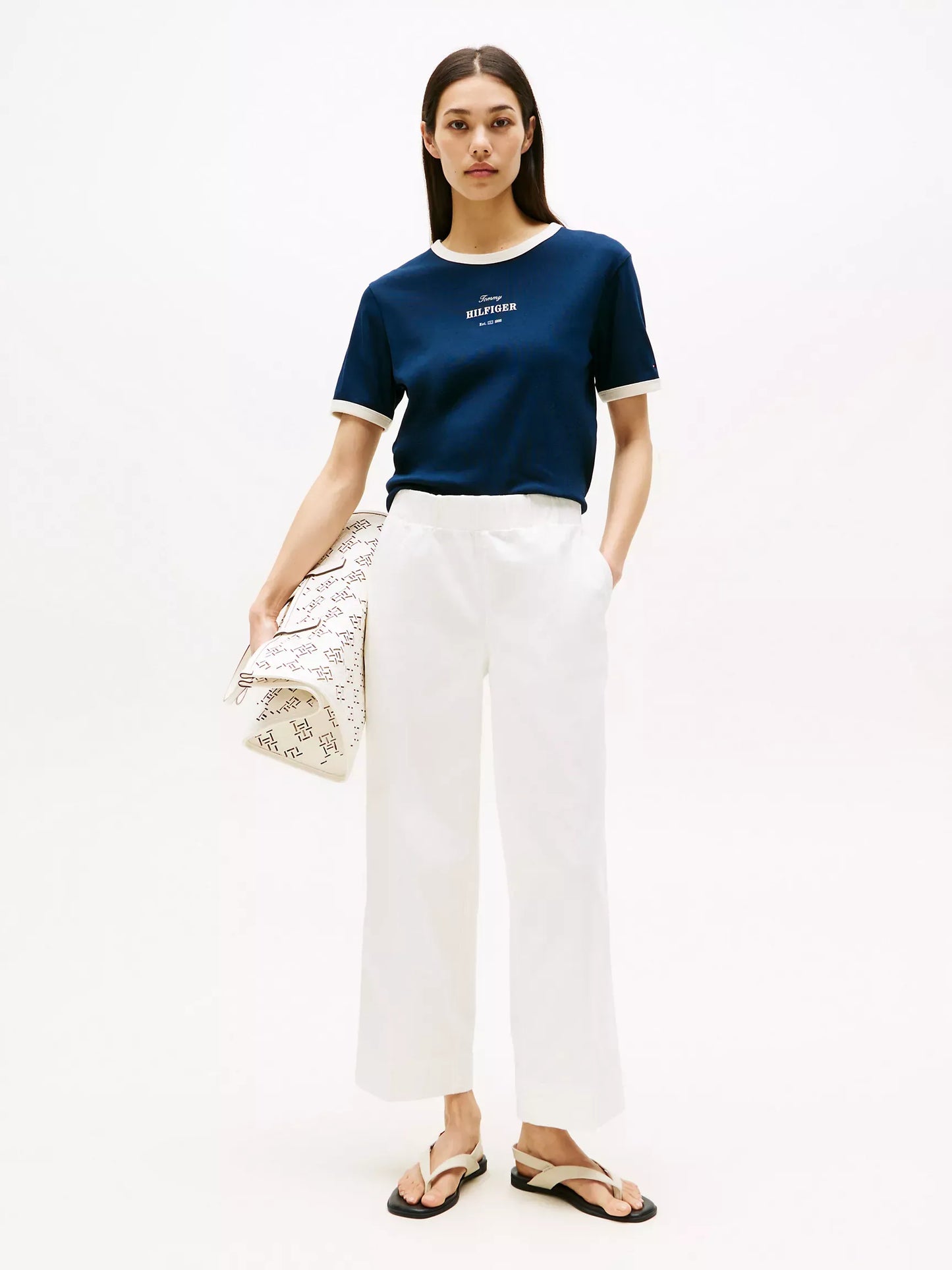 Pantalón holgado de pretina sin cierre