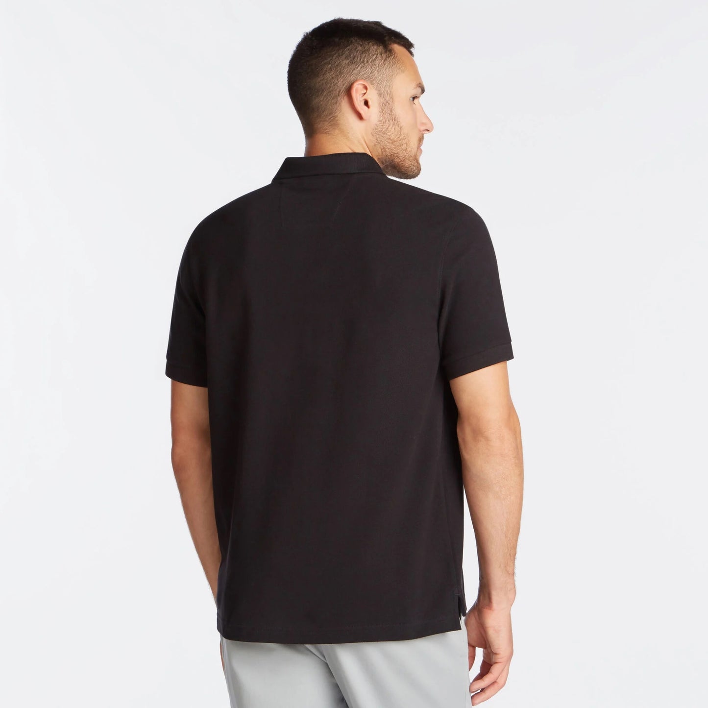 Chemise regular unicolor con logo