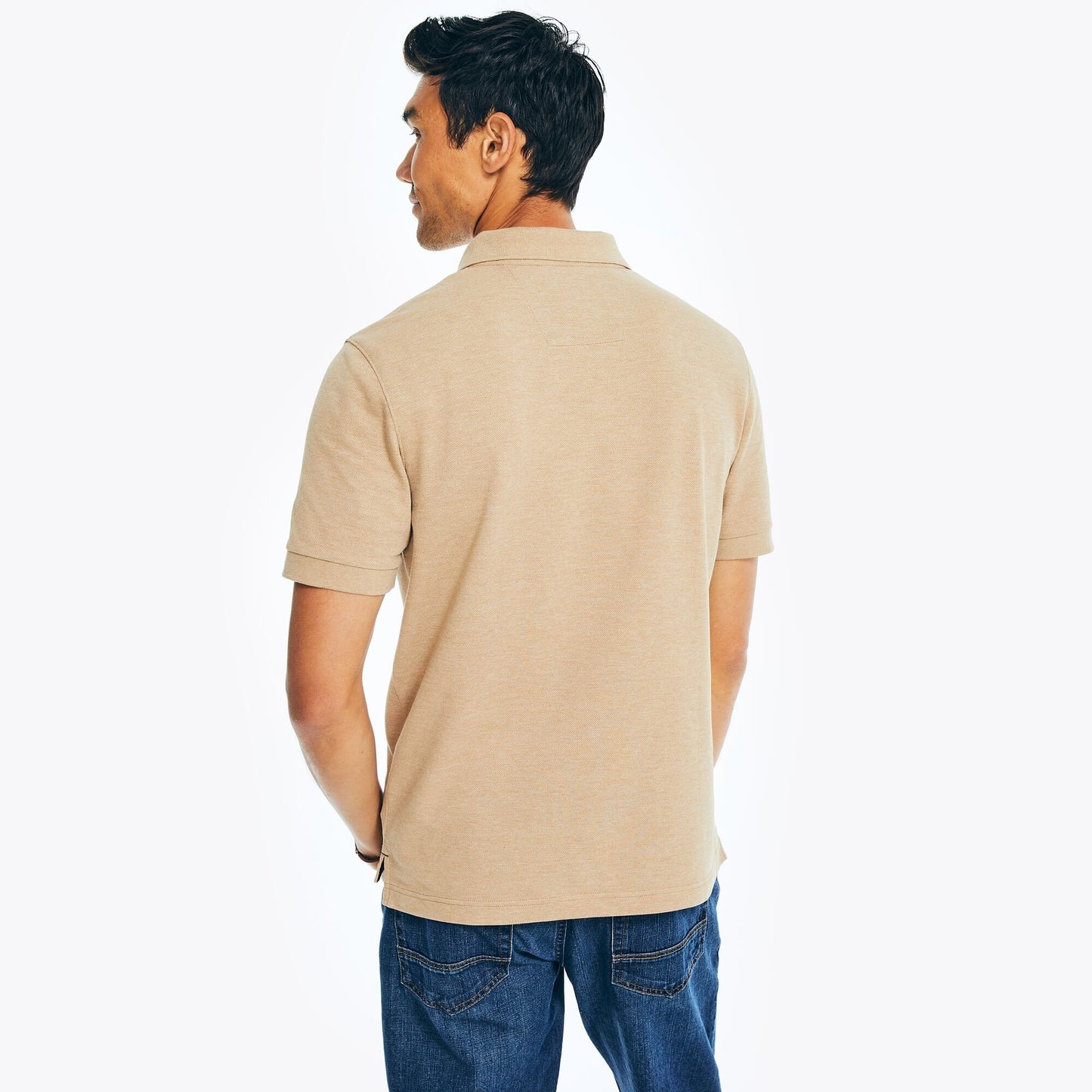 Chemise regular unicolor con logo