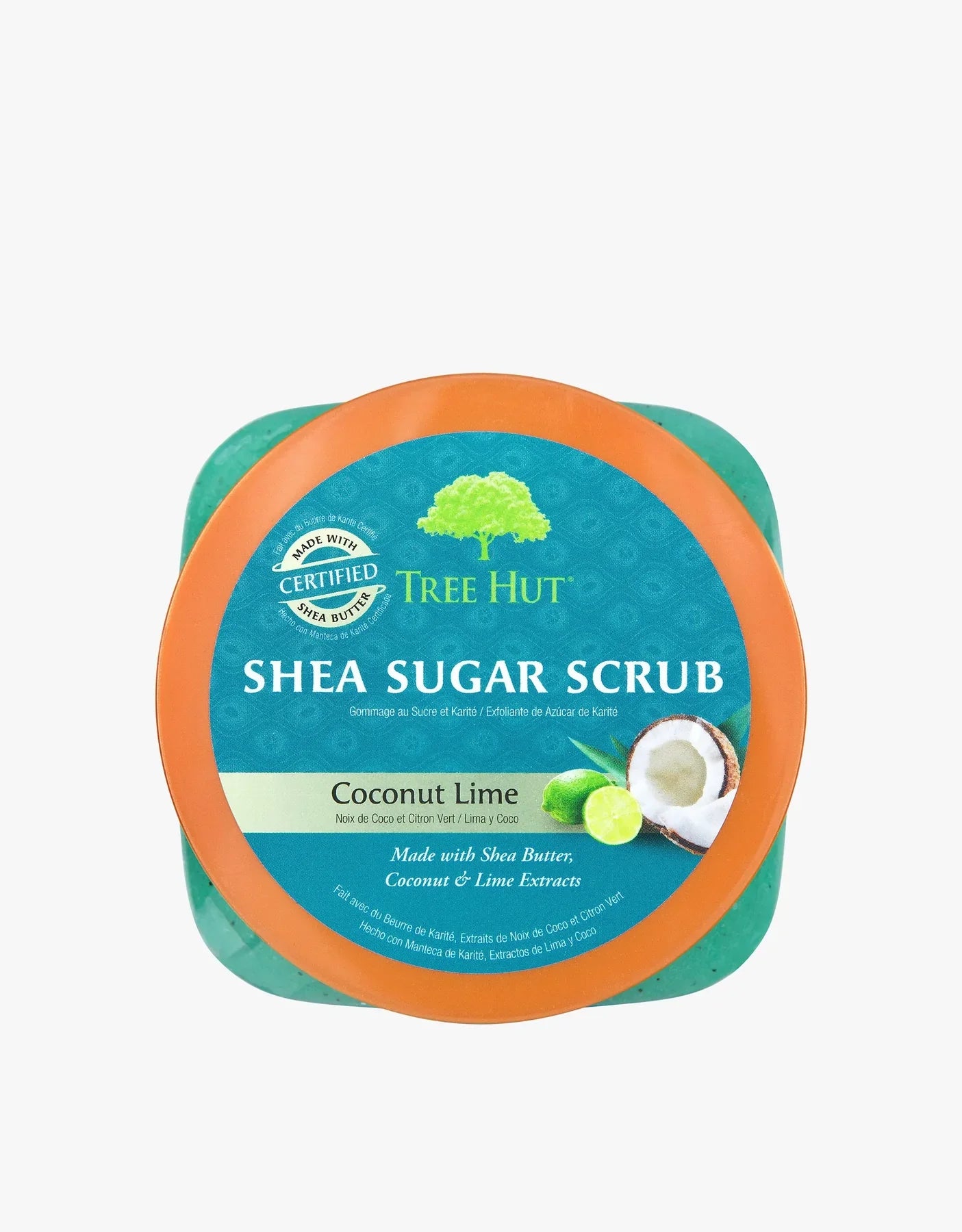 Exfoliante corporal de azúcar Coconut Lime