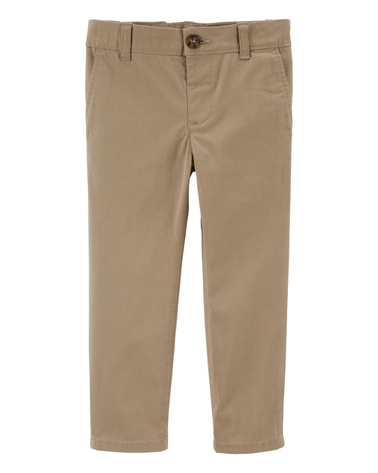 Pantalón chino semi ajustado para niño
