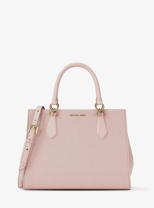 Cartera mediana Satchel Marilyn de piel Saffiano