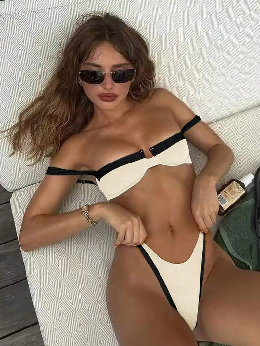 Traje de Baño tipo Bikini estilo europeo