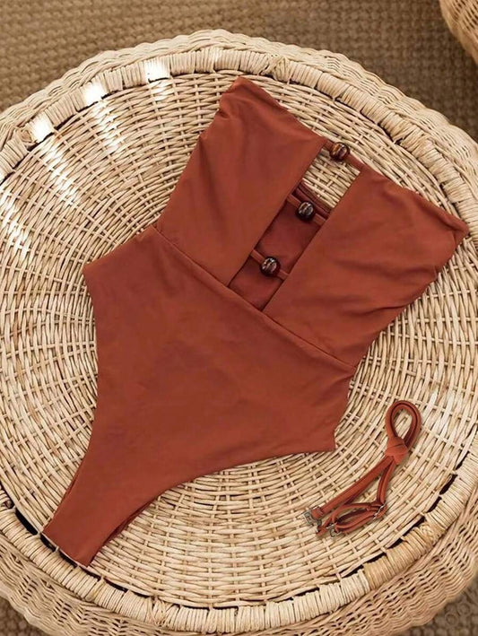 Traje de baño enterizo