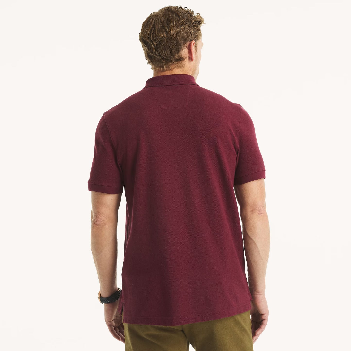 Chemise regular unicolor con logo