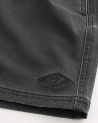 Traje de baño de cloqué tipo short descolorado con logo