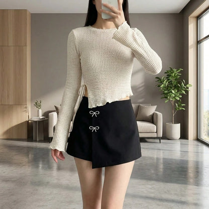 Blusa ajustada de mujer