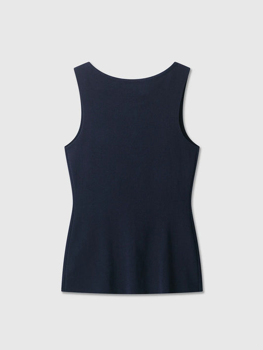 Chaleco de punto casual