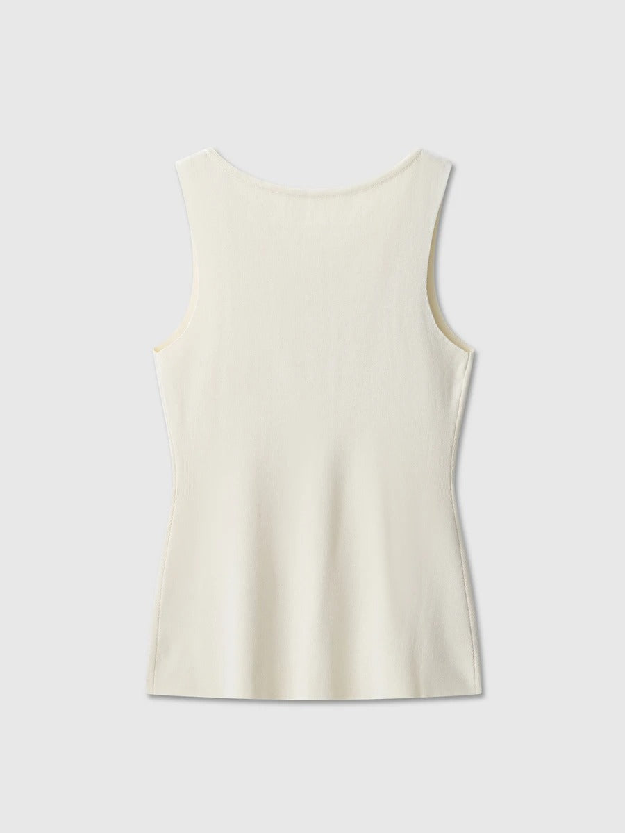 Chaleco de punto casual