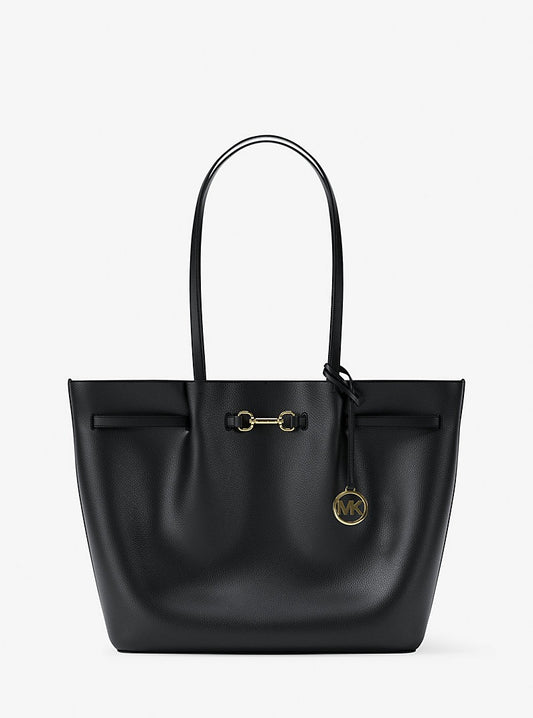 Cartera tipo tote grande con el logotipo