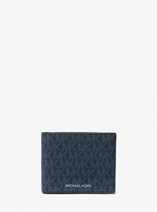 Cartera plegable con el logotipo de Cooper y tarjetero
