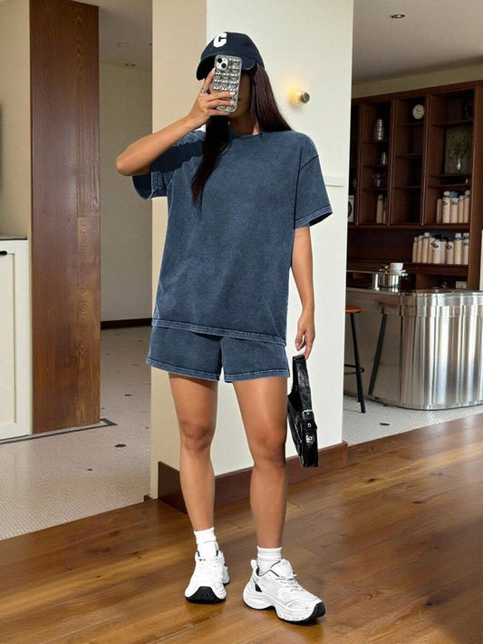 Conjunto de short vintage