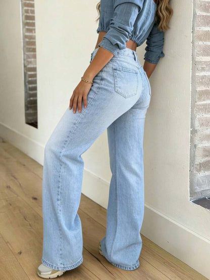 Jeans rectos y holgados