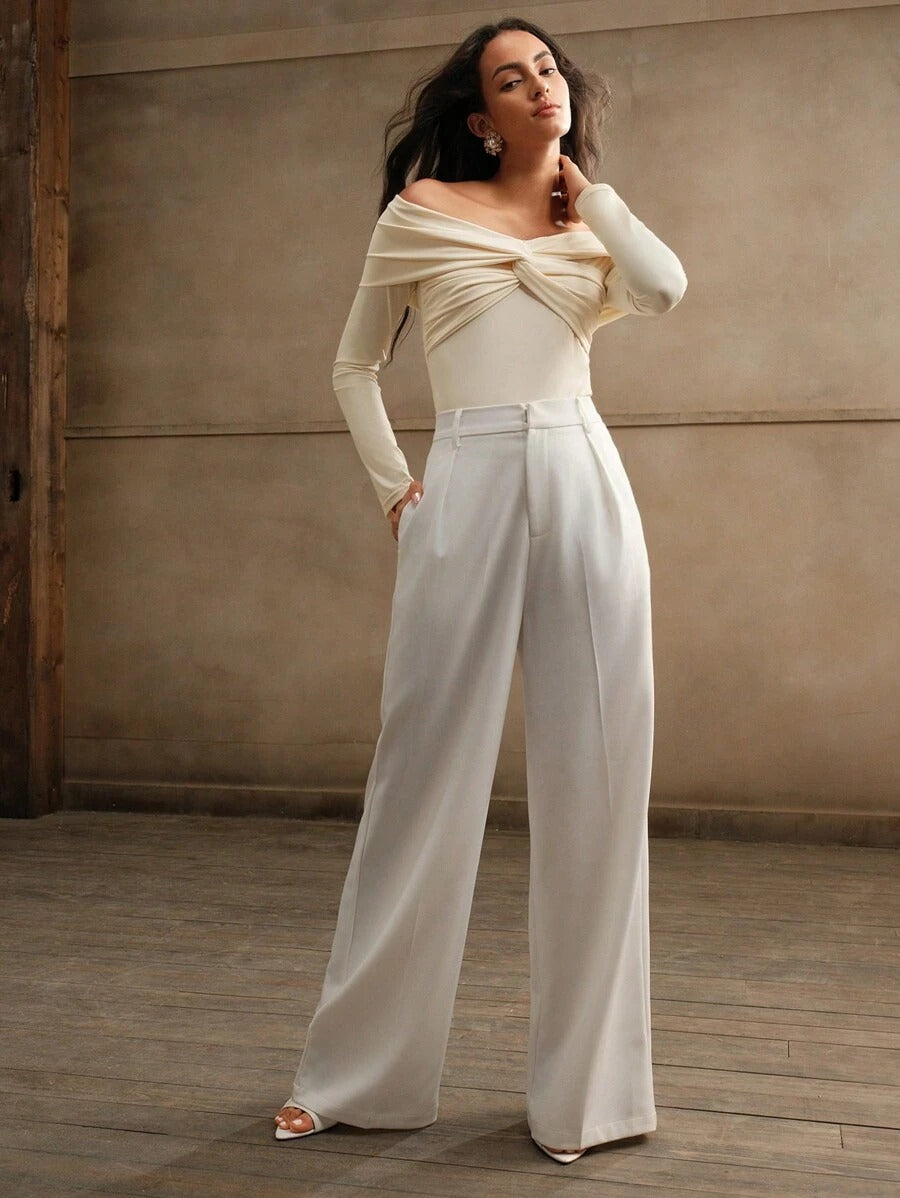 Body con hombros descubiertos