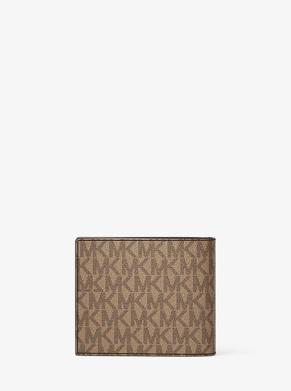Cartera plegable con el logotipo de Cooper y tarjetero