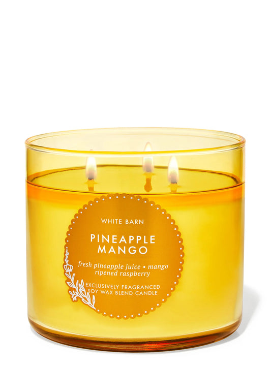 Vela 3 mechas Pineapple Mango
